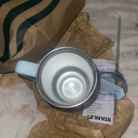 🩵NWT🩵Stanley + Starbucks 2024 Spring Blue Tumbler